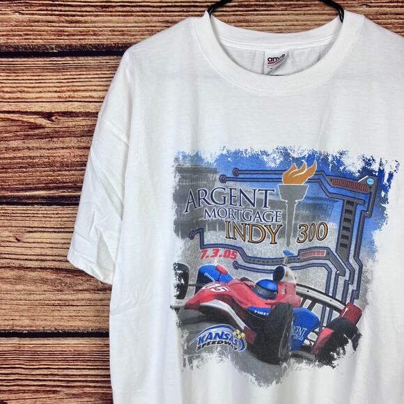 Vintage Indy 300 Formula One Racing T-shirt - Picture 3 of 7